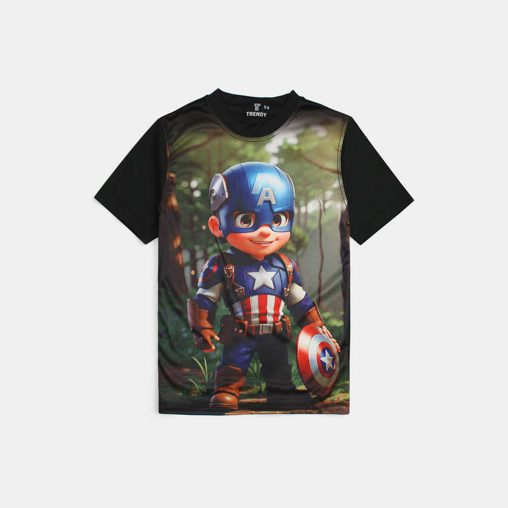 Digital Baby Captain America Dri-Fit Tee