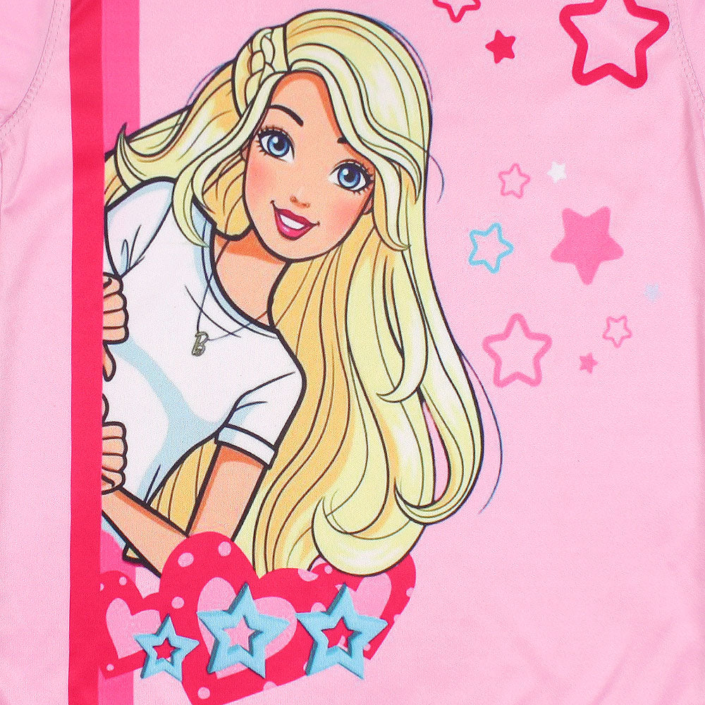 Digital Barbie Girl Printed Dri-Fit Tee