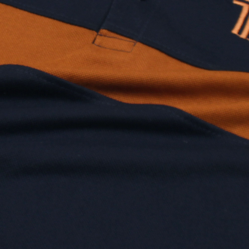 Deep Blue-Brown Polo Shirt