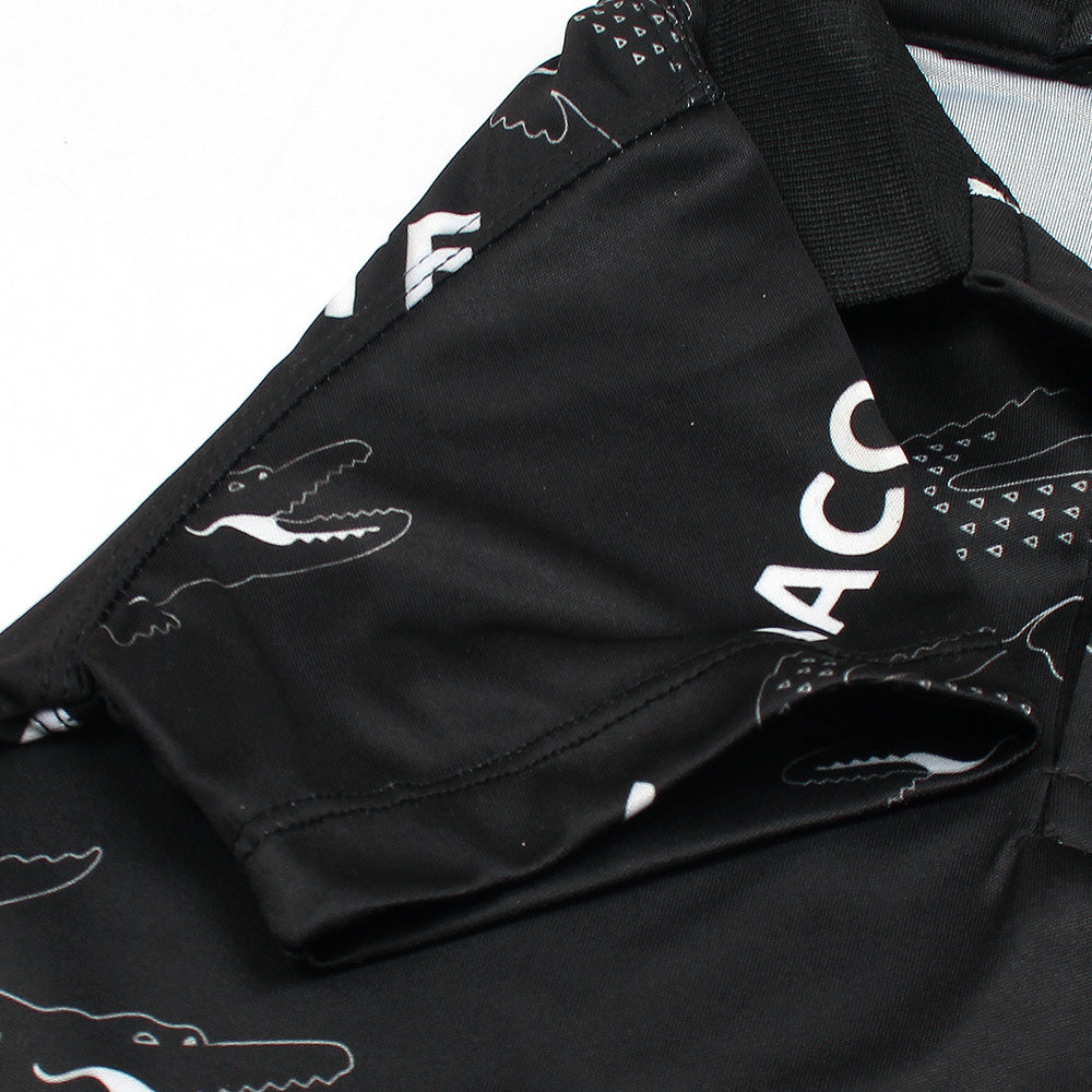 Lcste Black Polo Shirt