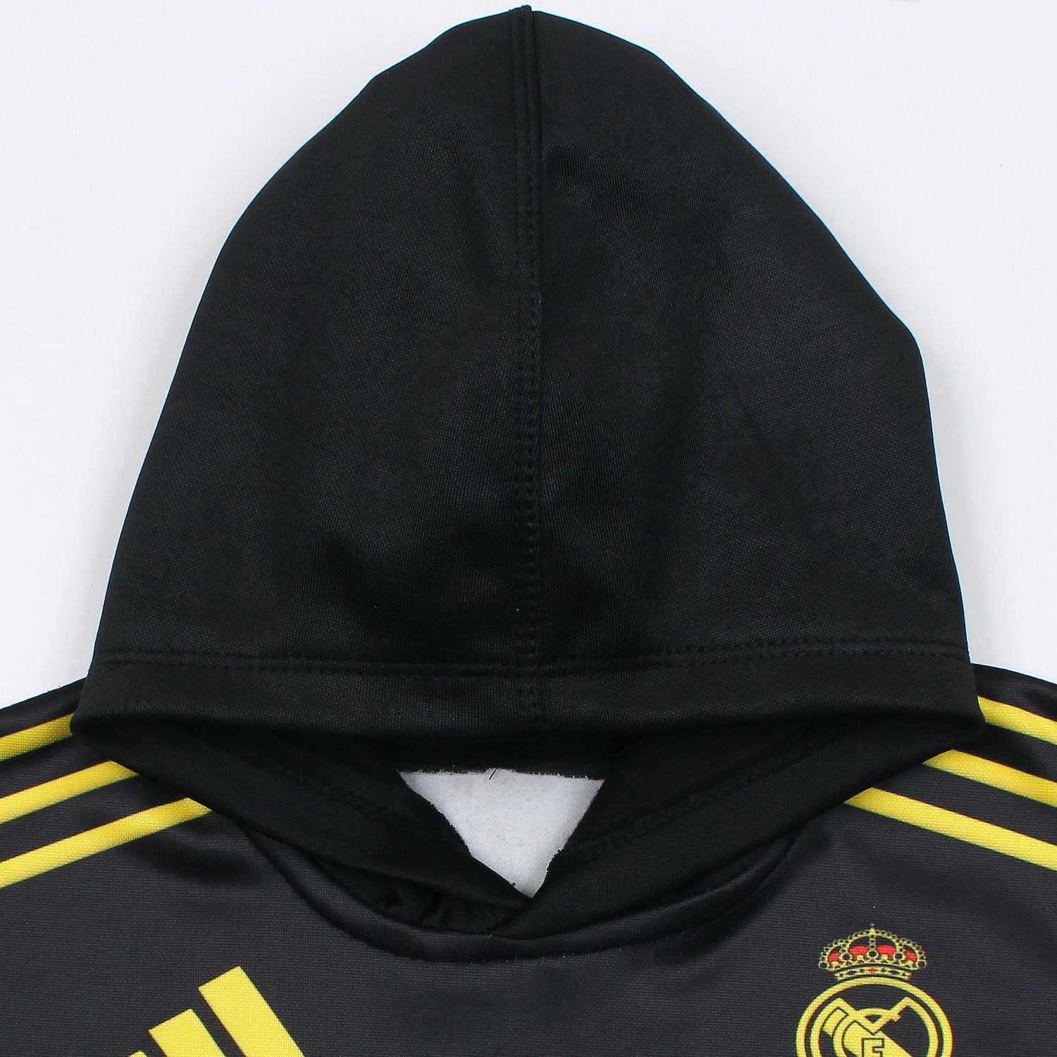 Black And Yellow Striped Hoodie