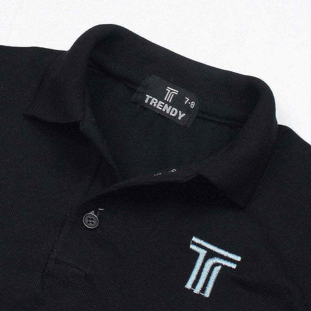Tri-Color Navy Polo
