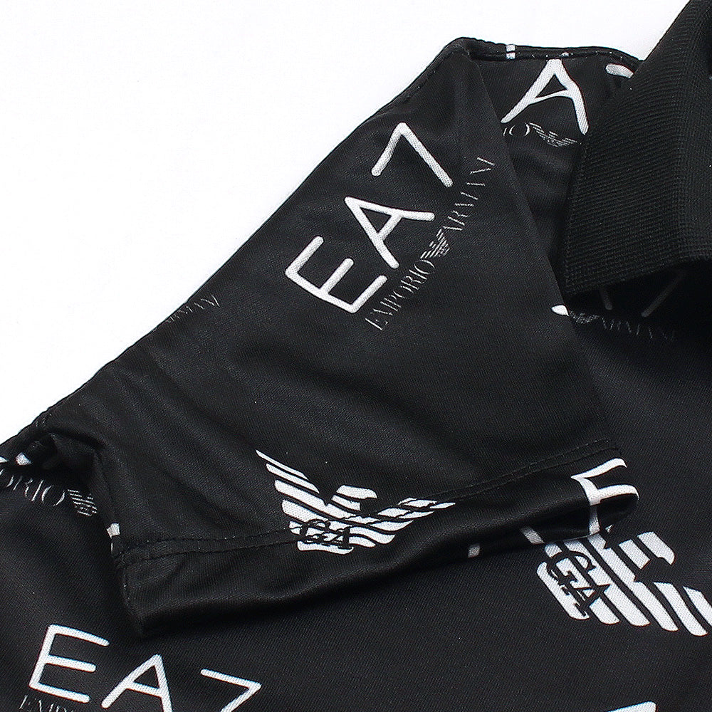 Sleek Black Polo Tee